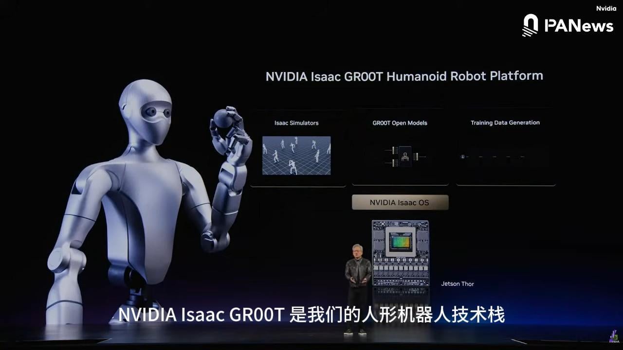 Unitreeが株式公開したその日、Nvidiaは人型ロボットを発表した。
