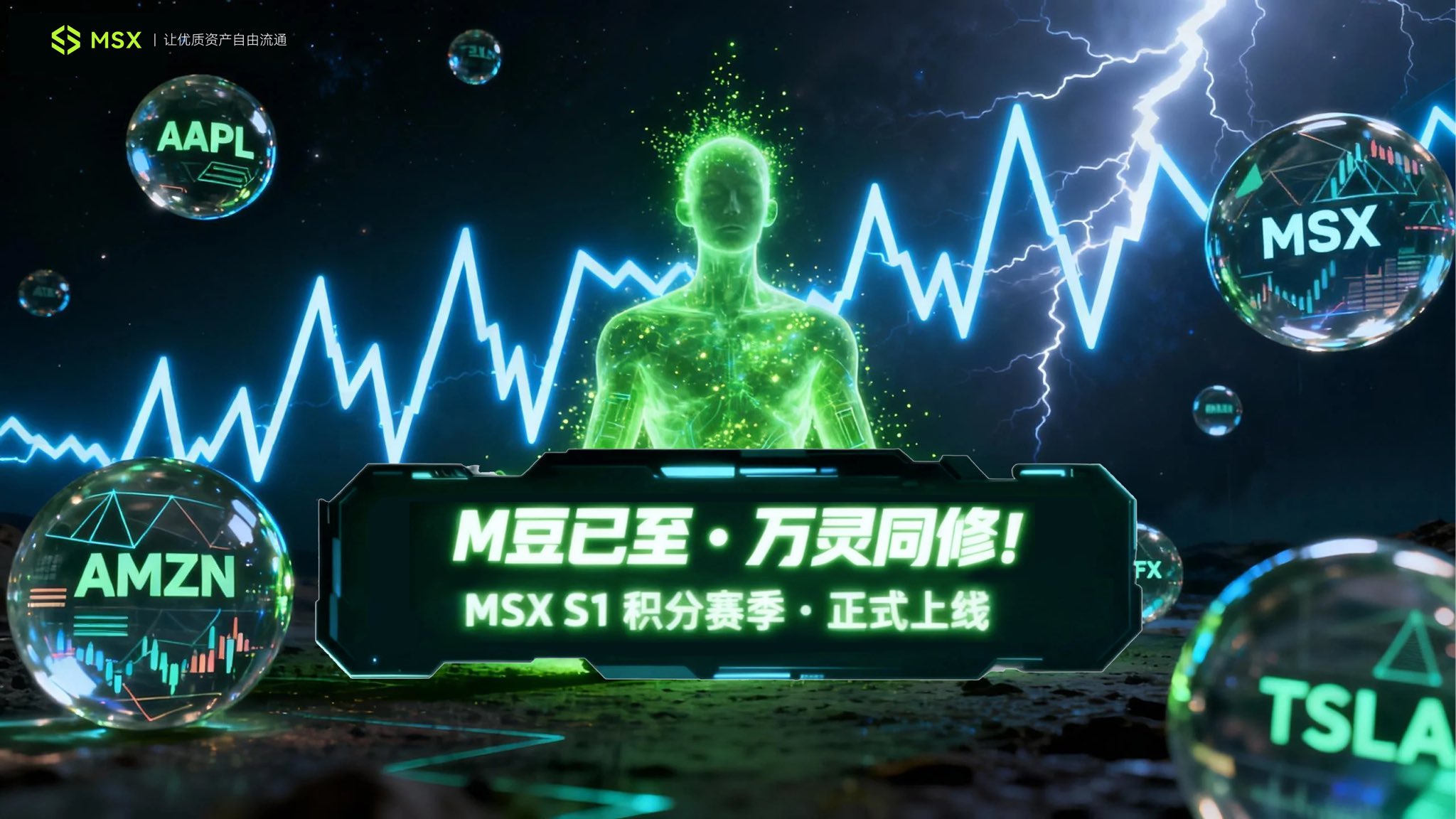 MSX, the first on-chain decentralized exchange for US stocks, has officially launched its M Credit incentive mechanism!