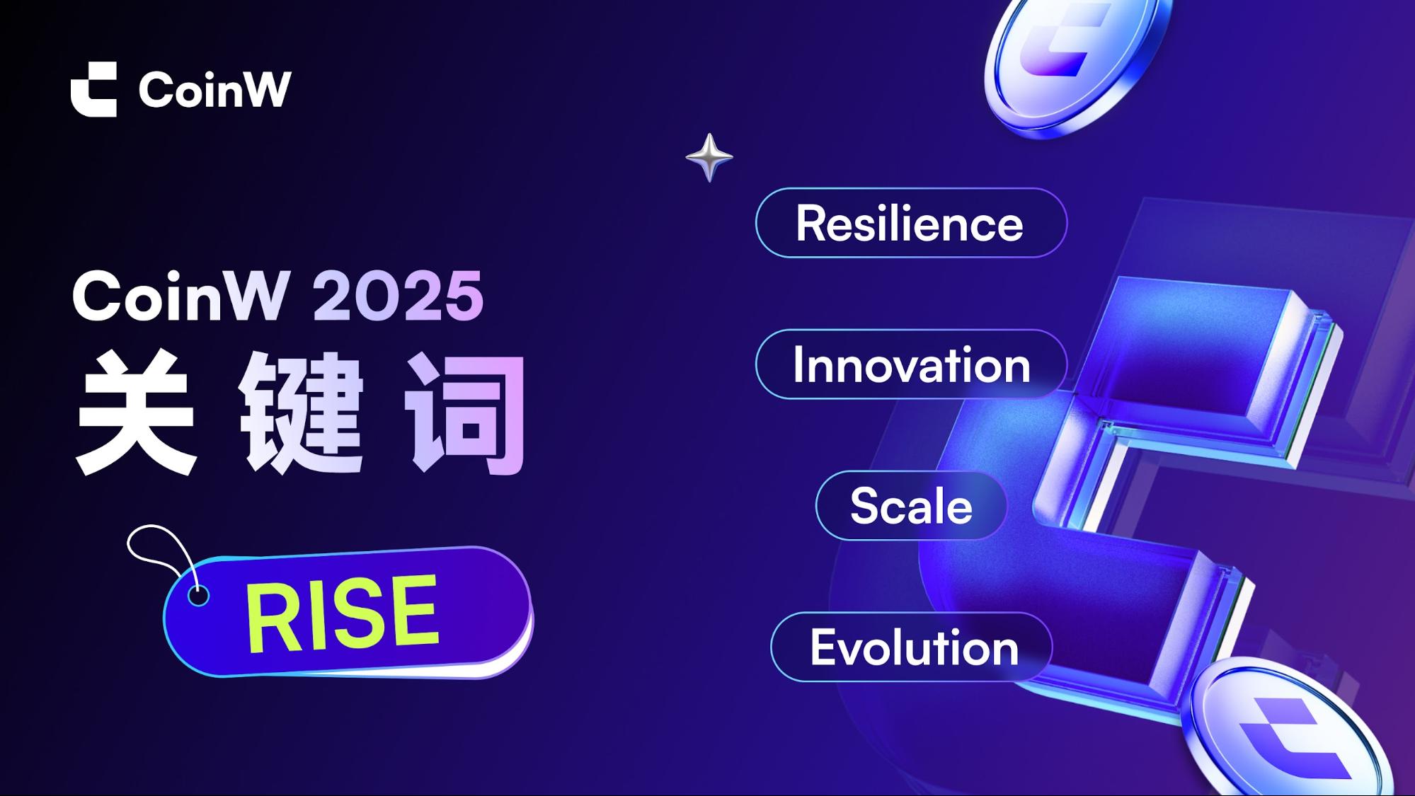 穿越周期:CoinW的2025 RISE时刻