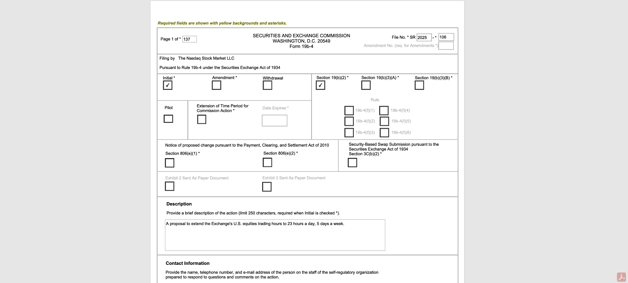 美股冲刺“永不打烊”：纳斯达克为何推出“5×23 小时”交易实验？