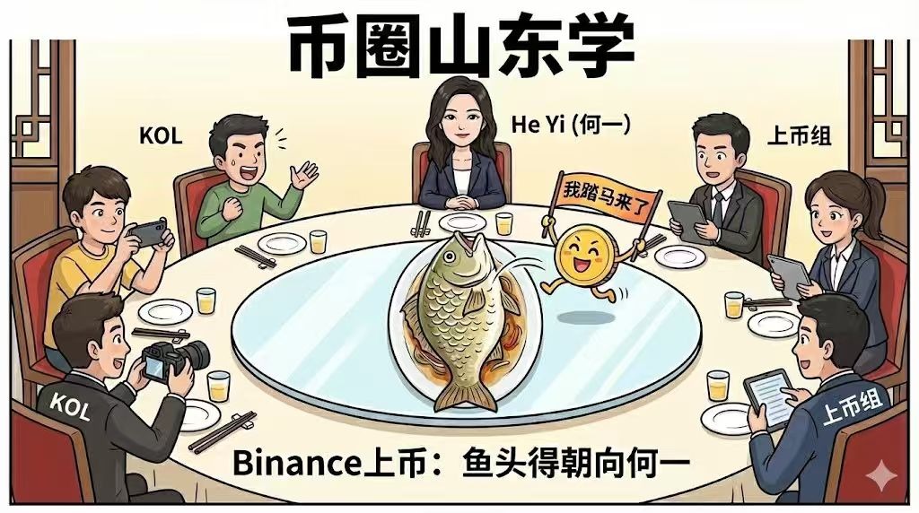 He Yiqi, community-driven coin creation, Alpha listing: The crypto world also has its own "Shandong-style" approach.
