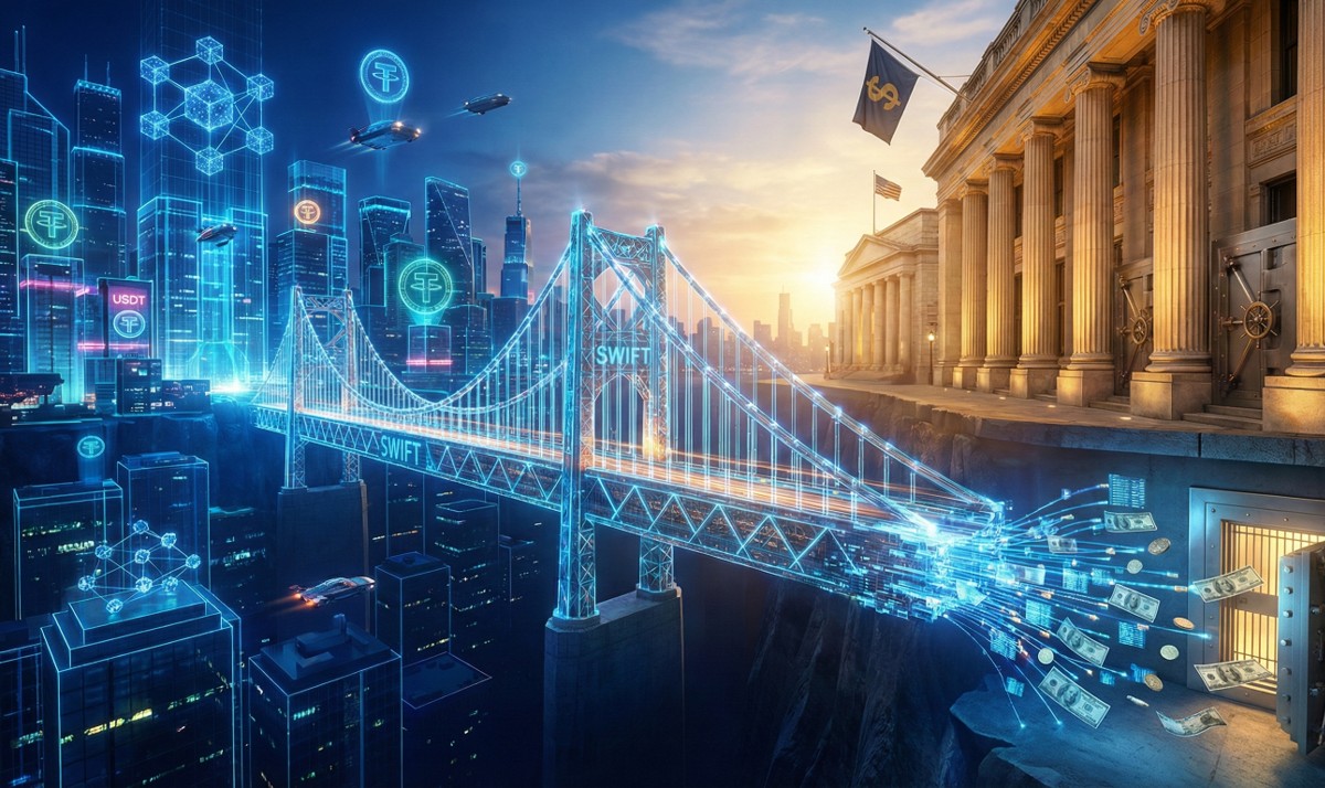从颠覆到嵌入：这个大所利用SWIFT打通USDT提现的“最后一公里”