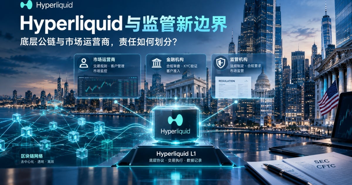 Hyperliquid想把监管留在前端：美国合规市场能否绕过公链难题？