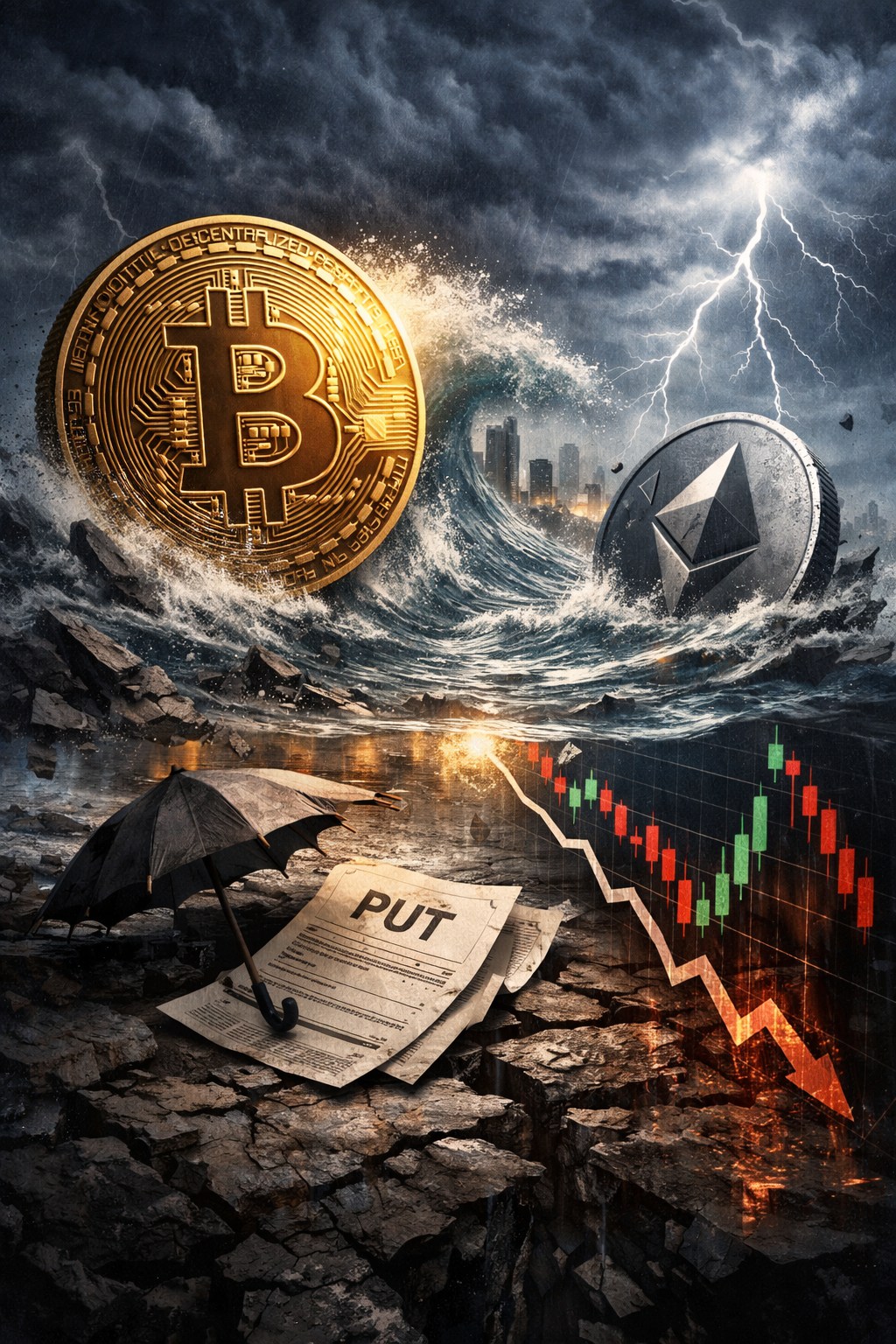 如果从2018年开始，每月买一张BTC深度看跌期权，长期能赚钱吗？