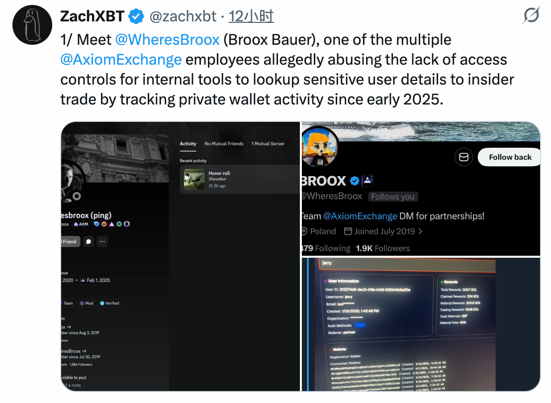 ZachXBT's In-Depth Investigation: A Complete Record of the Axiom Insider Trading Scandal