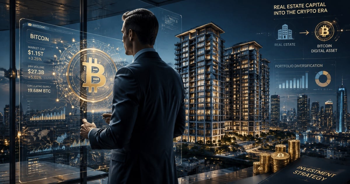 房地产资本买入比特币，企业资产配置逻辑正在改变？